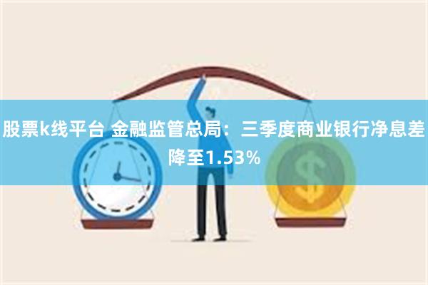 股票k线平台 金融监管总局：三季度商业银行净息差降至1.53%